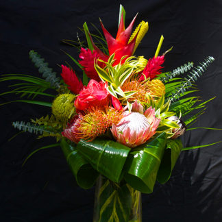 Twelve Stems, Tropicals plus Protea